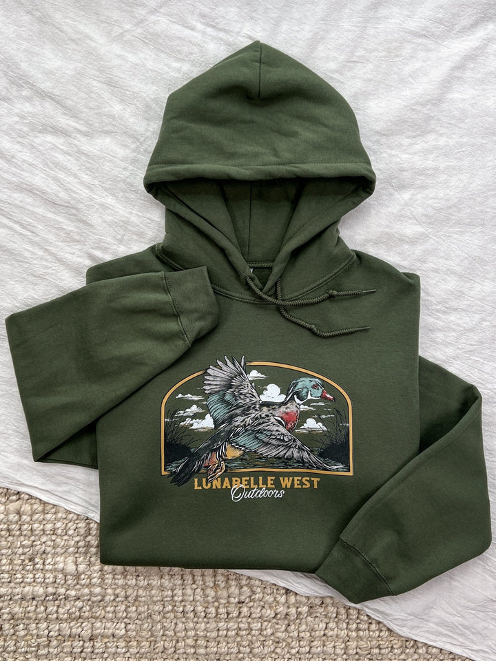 Wood Duck Hoodie - Lunabelle West