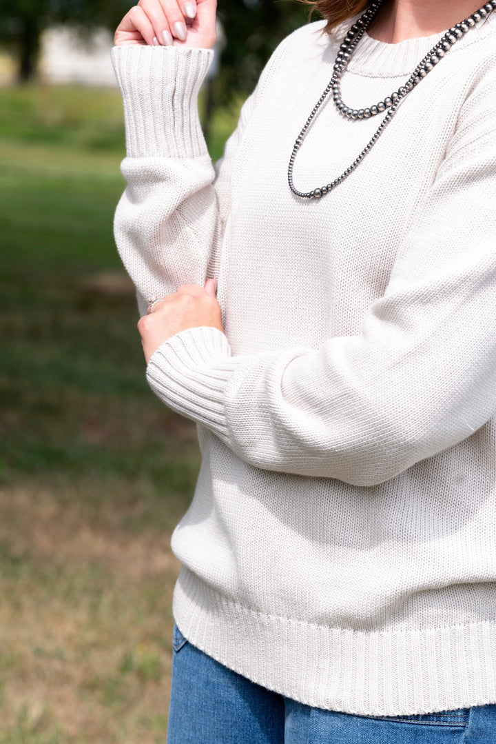 Parker Knit Sweater - Lunabelle West