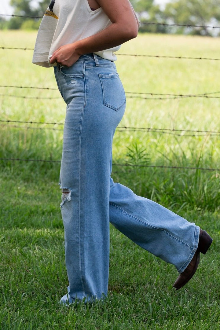Camden Wide Leg Jeans - Lunabelle West