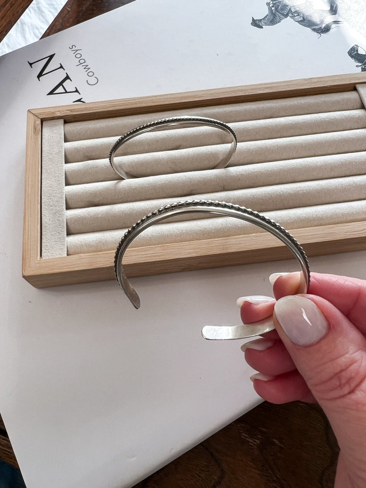 Palmer Beaded Cuff Bracelet - Lunabelle West