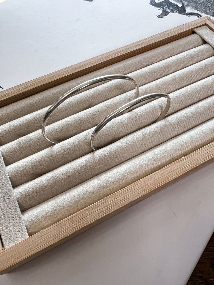 Colette Sterling Silver Cuff - Lunabelle West