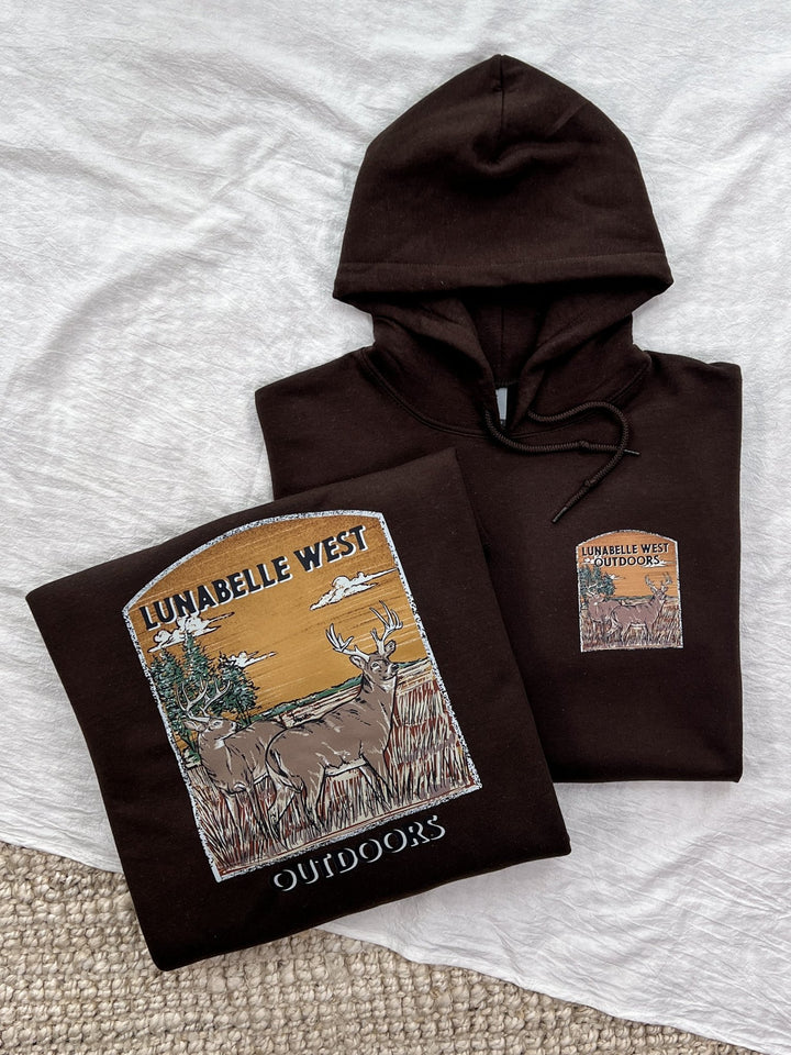 Buck Sunrise Hoodie - Lunabelle West