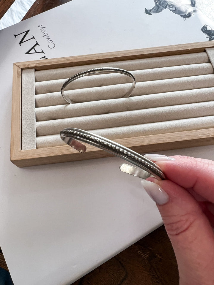 Palmer Beaded Cuff Bracelet - Lunabelle West