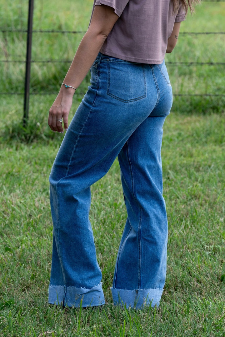 Ashton Cuffed Jean - Lunabelle West