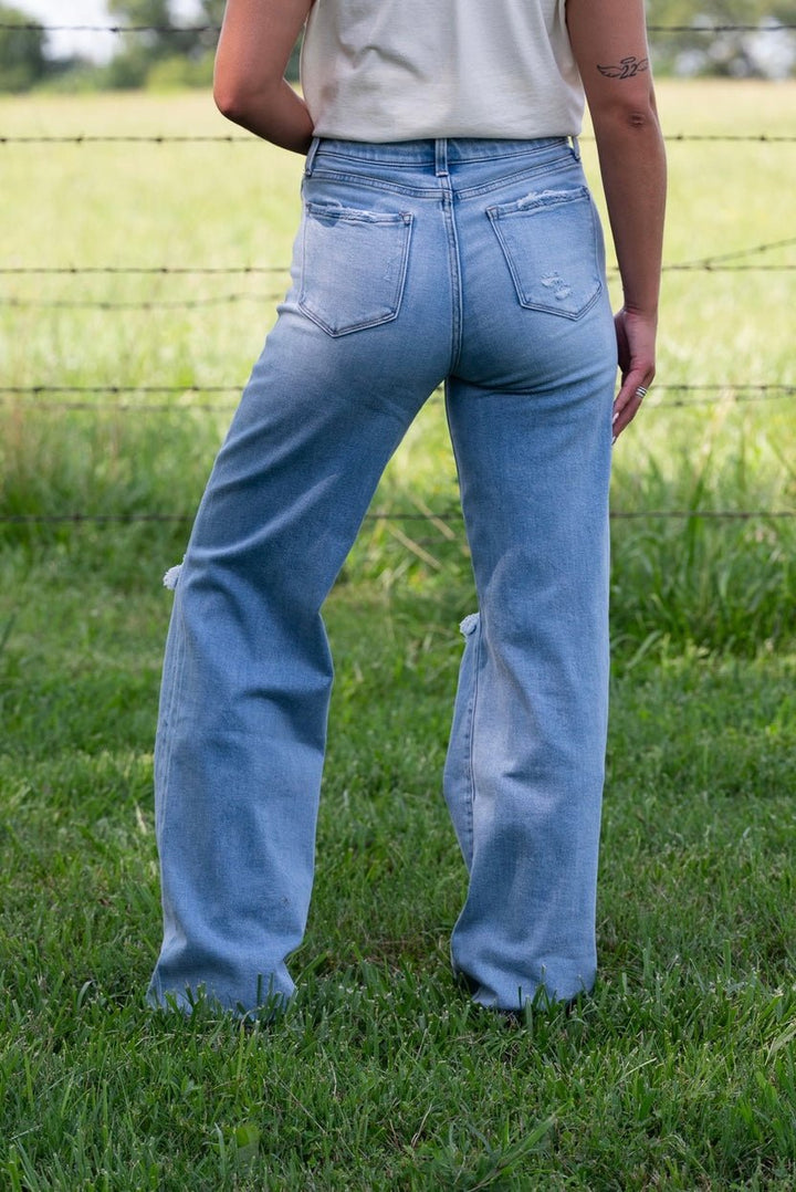 Camden Wide Leg Jeans - Lunabelle West