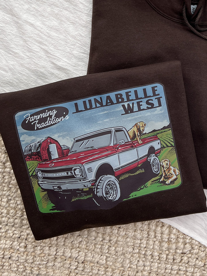 Farm Traditions Truck Hoodie - Lunabelle West