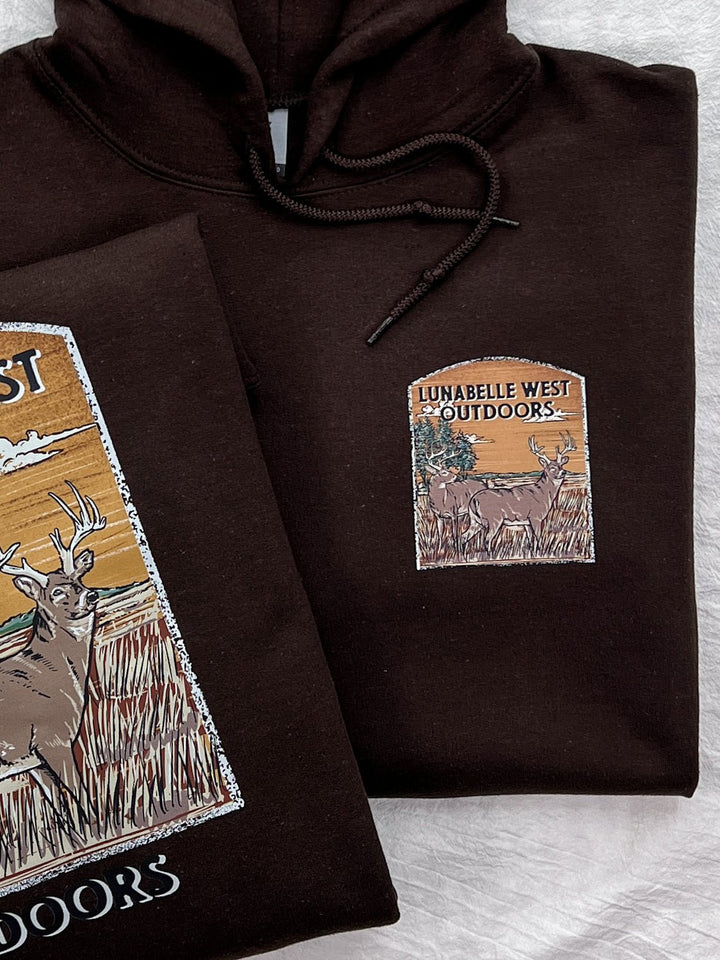 Buck Sunrise Hoodie - Lunabelle West