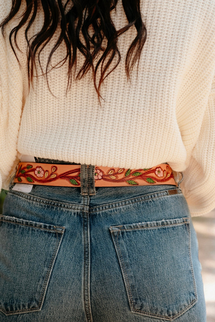 Rockford Tooled Belt - Lunabelle West