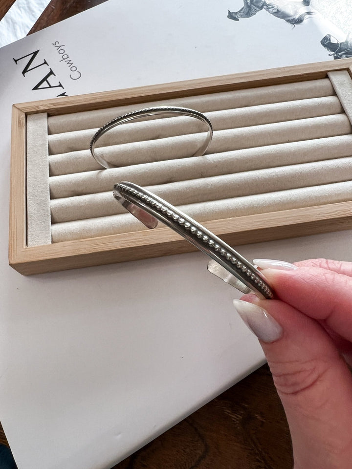 Palmer Beaded Cuff Bracelet - Lunabelle West