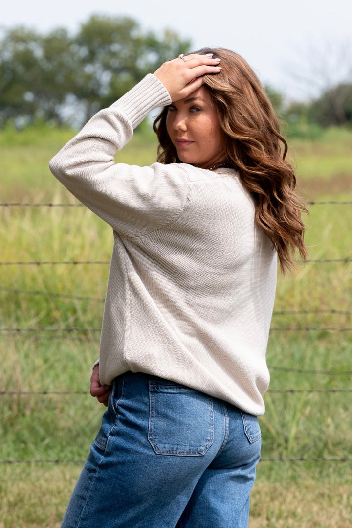 Parker Knit Sweater - Lunabelle West
