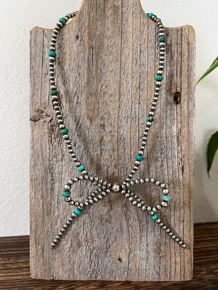 Desoto Bow Necklace - Lunabelle West