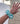 Turquoise Checkered Scrunchie - Lunabelle West