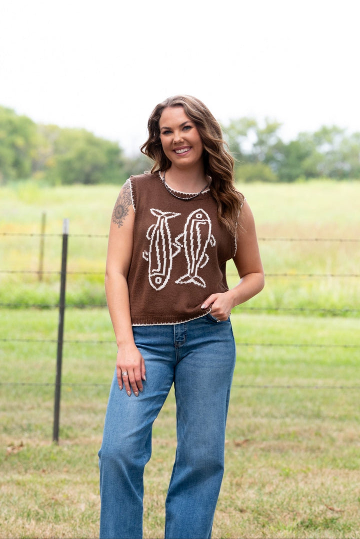 Liam Sweater Vest - Lunabelle West