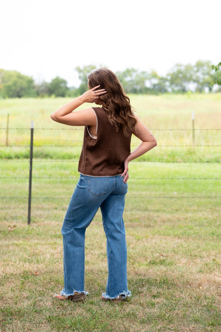 Liam Sweater Vest - Lunabelle West