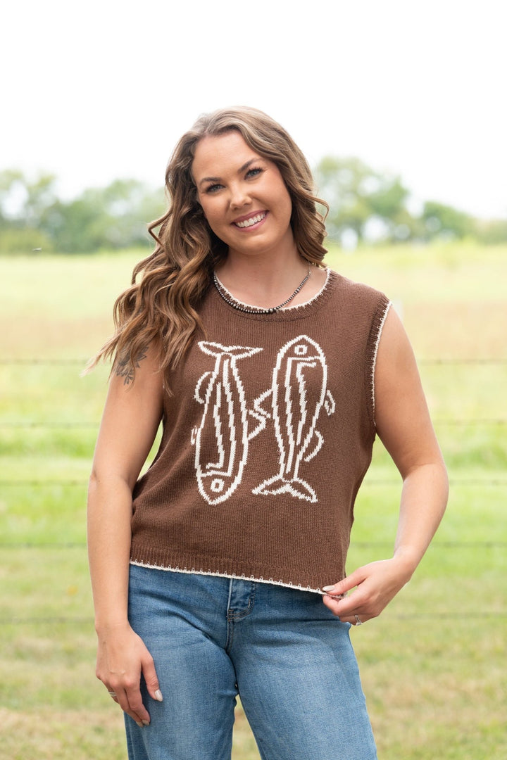 Liam Sweater Vest - Lunabelle West