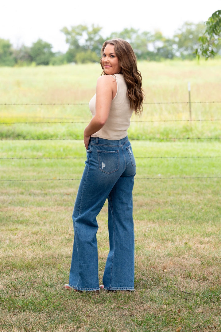 Fulton Boot Cut Jeans - Lunabelle West