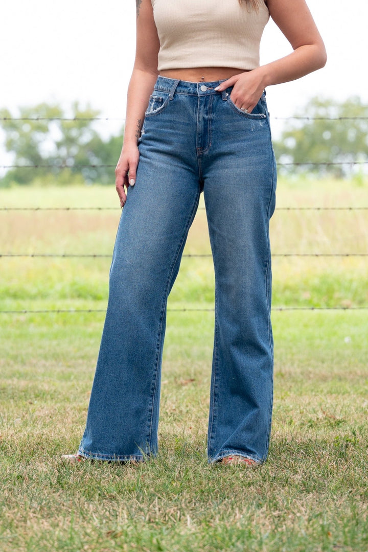 Fulton Boot Cut Jeans - Lunabelle West