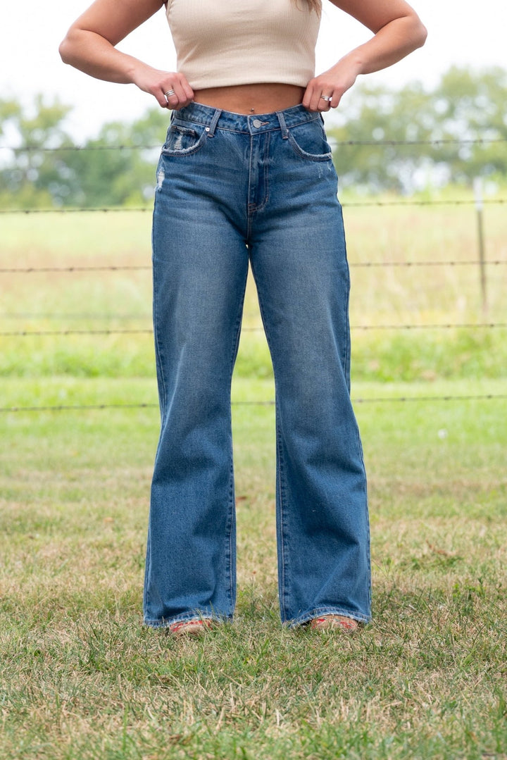 Fulton Boot Cut Jeans - Lunabelle West