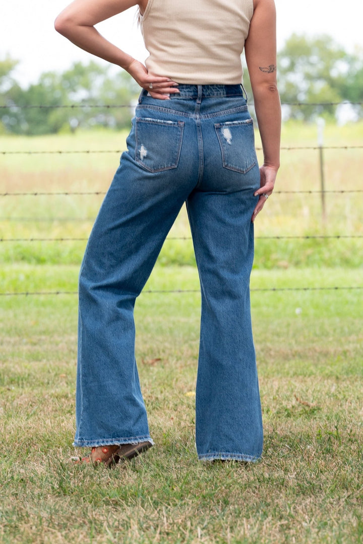 Fulton Boot Cut Jeans - Lunabelle West