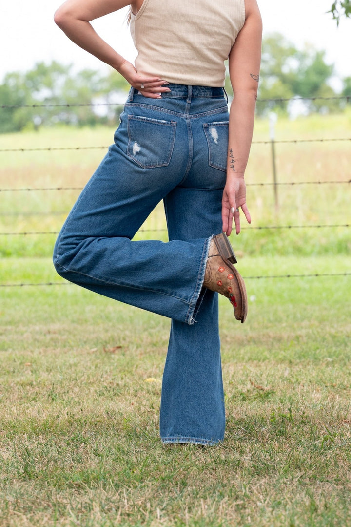 Fulton Boot Cut Jeans - Lunabelle West
