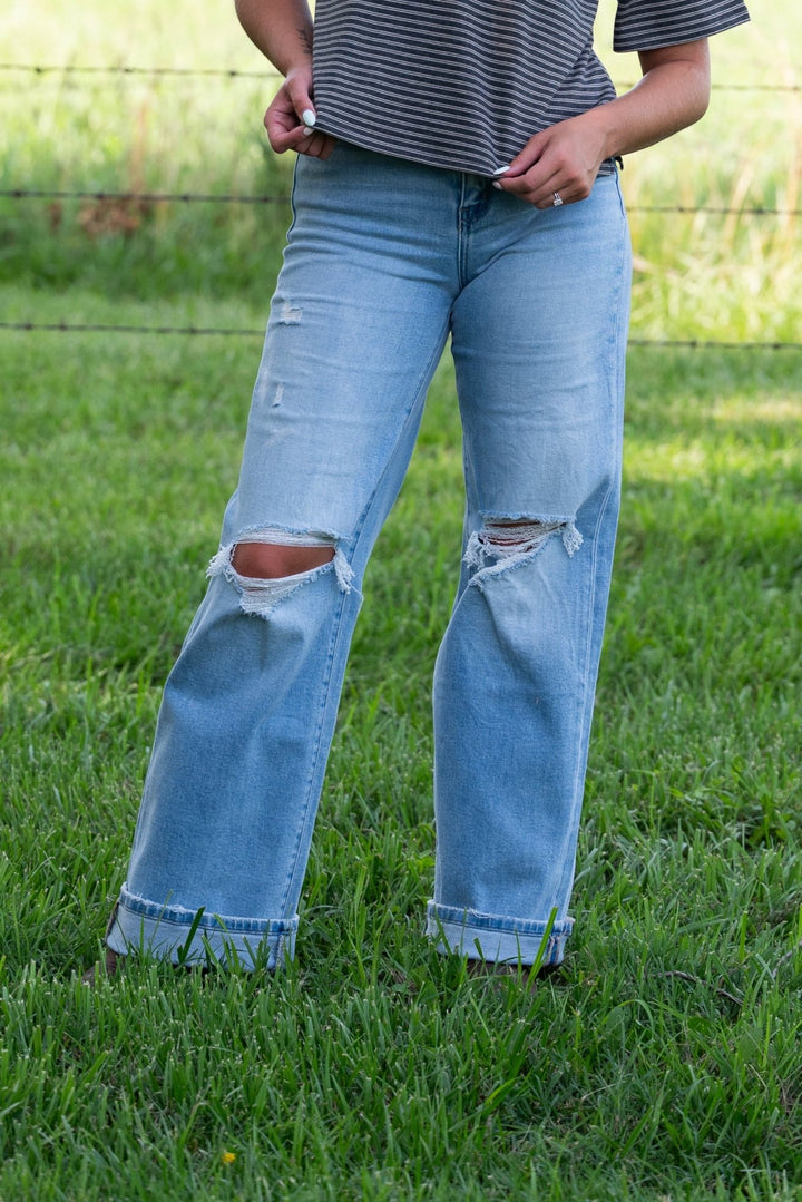Camden Wide Leg Jeans - Lunabelle West