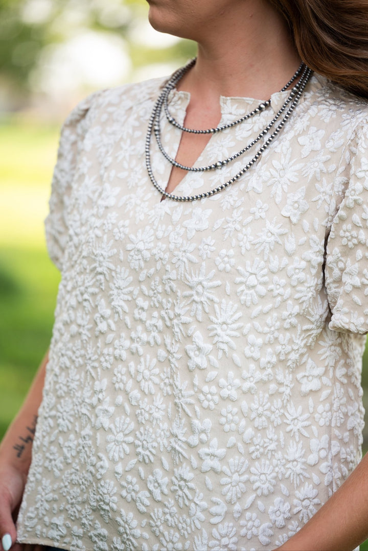 Hazel Textured Top - Lunabelle West