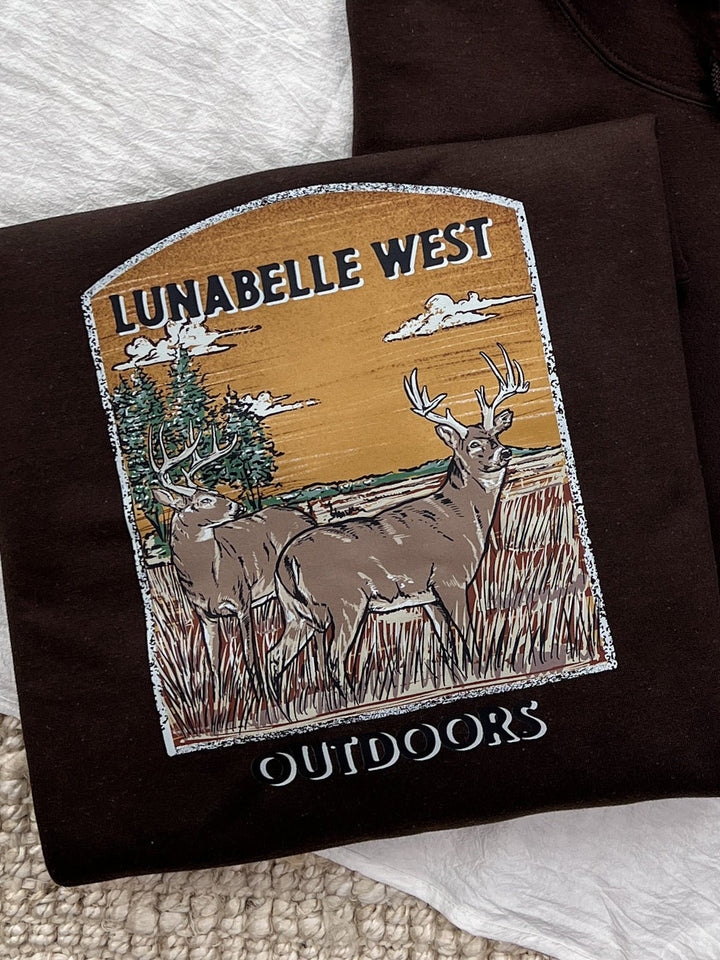Buck Sunrise Hoodie - Lunabelle West