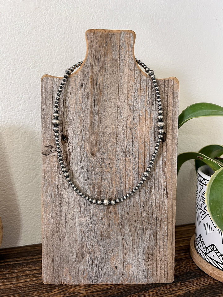 Rowen 15" Sterling Silver Necklace - Lunabelle West