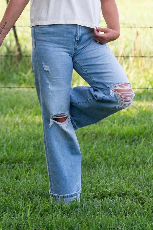 Camden Wide Leg Jeans - Lunabelle West