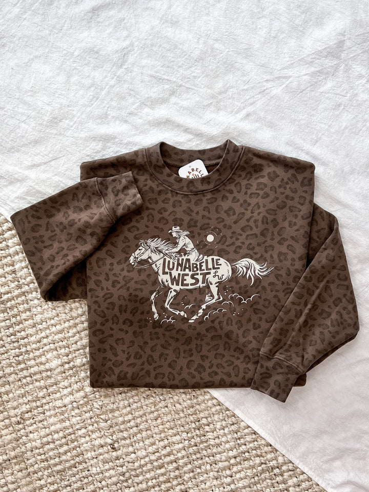 LW Cowgirl Crewneck - Lunabelle West