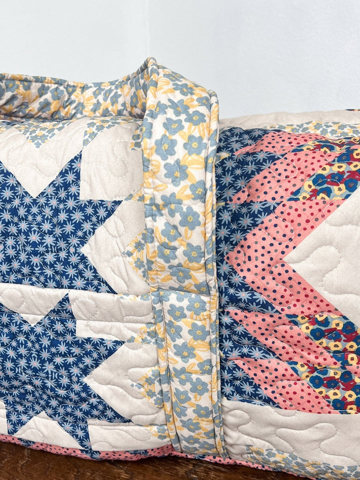 Patchwork Quilted Duffel Bag - Lunabelle West