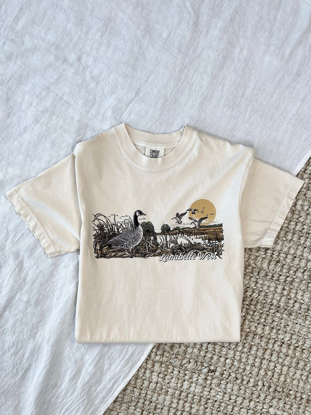 Field and Feathers Tee - Lunabelle West