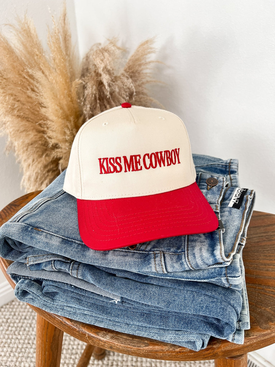 Kiss Me Cowboy Trucker Hat - Lunabelle West