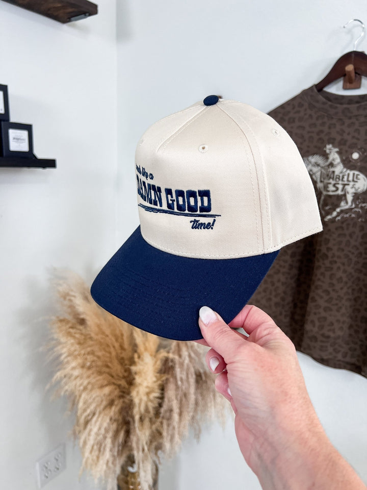 Damn Good Time Trucker Hat - Lunabelle West