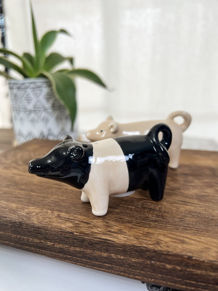 Pig Salt and Pepper Shakers - Lunabelle West
