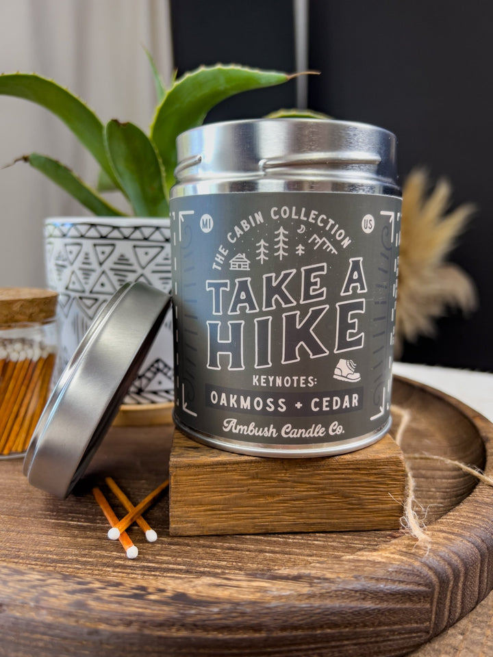 Take A Hike Soy Candle - Lunabelle West