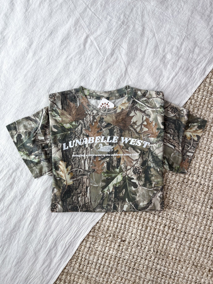 LW Duck Camo Tee - Lunabelle West