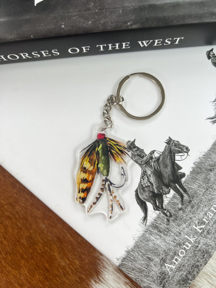 Fly Fishing Keychain - Lunabelle West