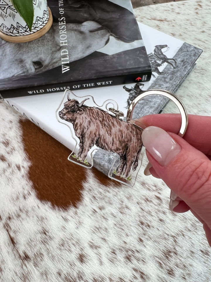 Highland Keychain - Lunabelle West