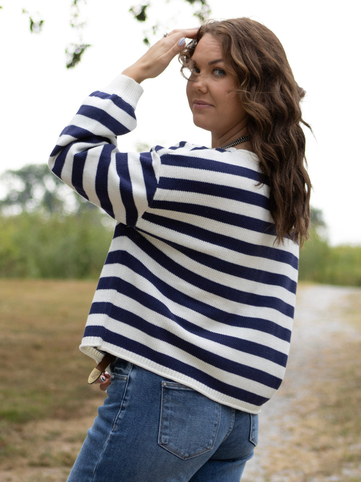 Shoreline Striped Sweater