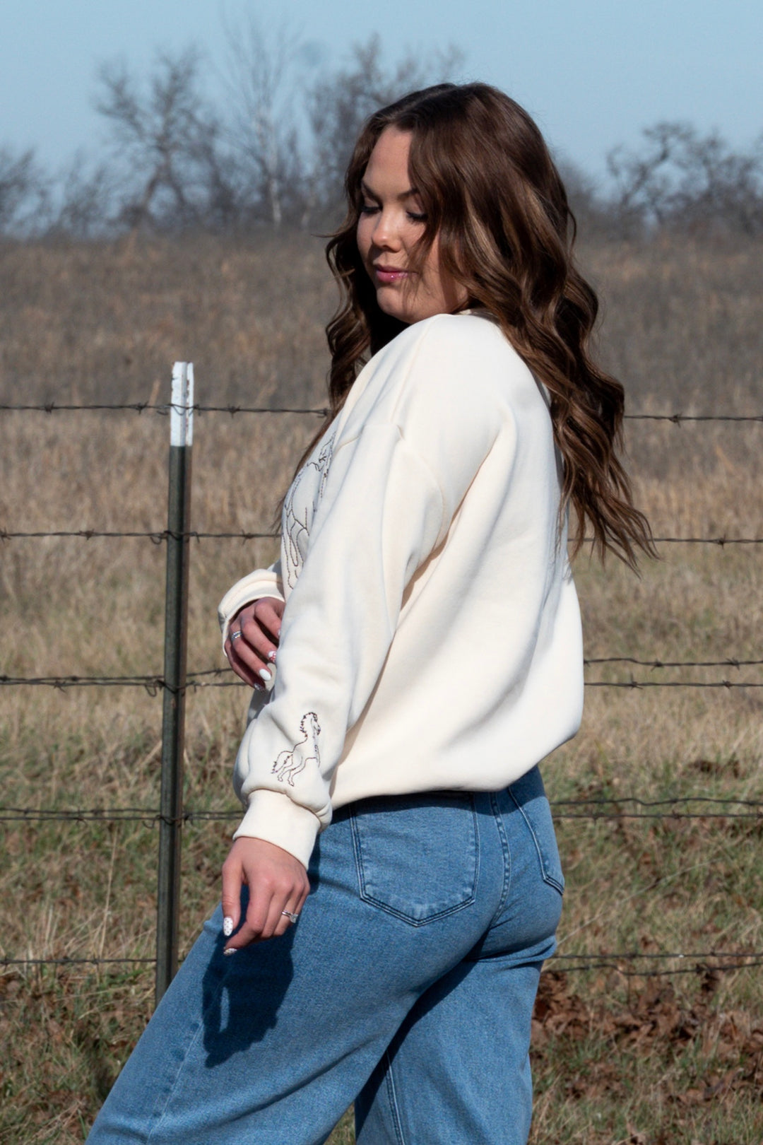 Wild Horse Crewneck - Lunabelle West