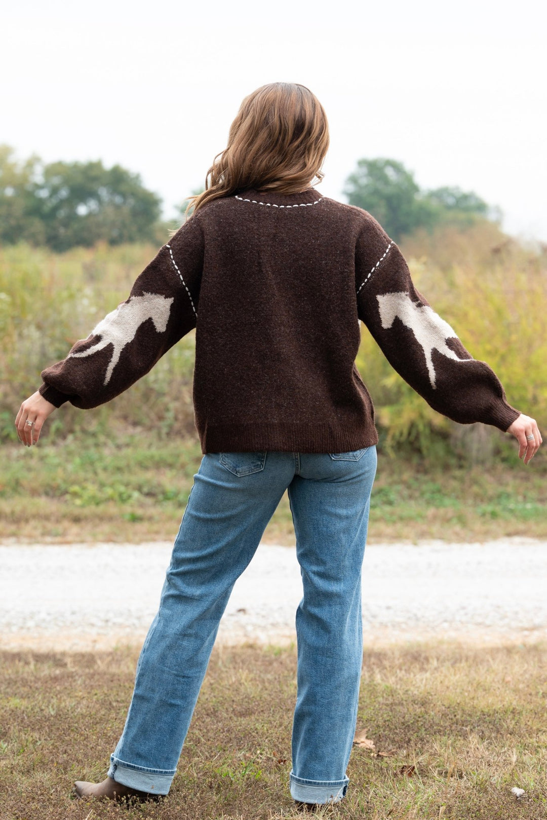 Oaklynn Horse Cardigan - Lunabelle West