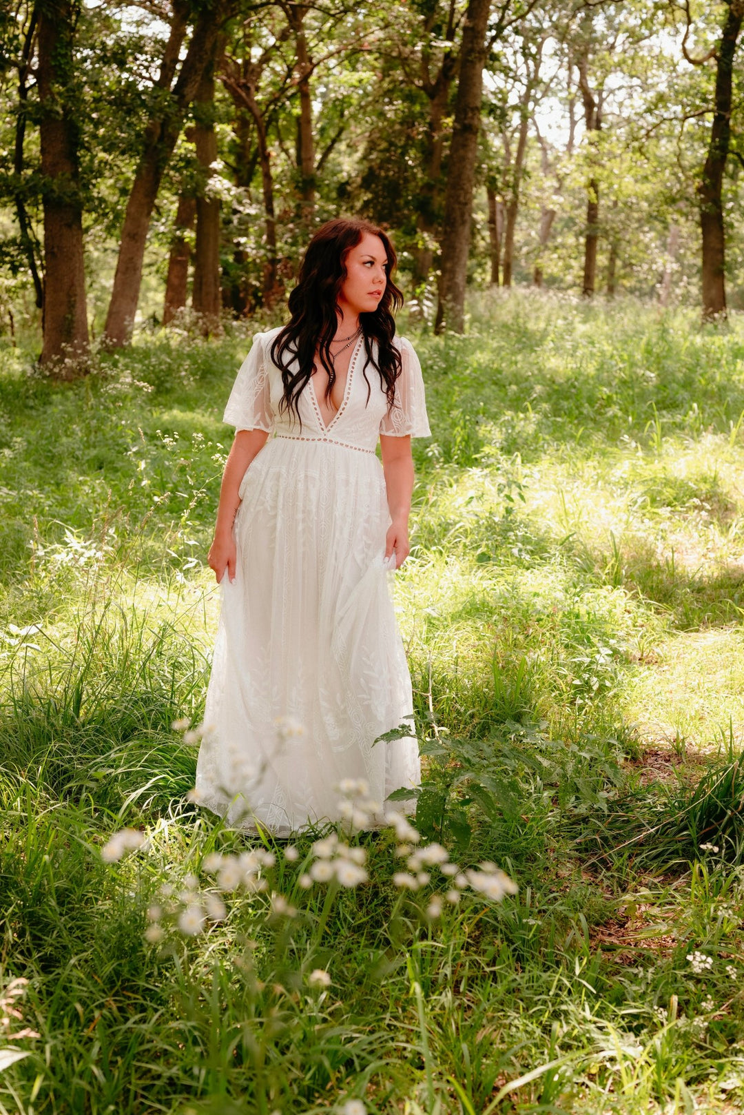 Somerset Eyelet Dress - Lunabelle West