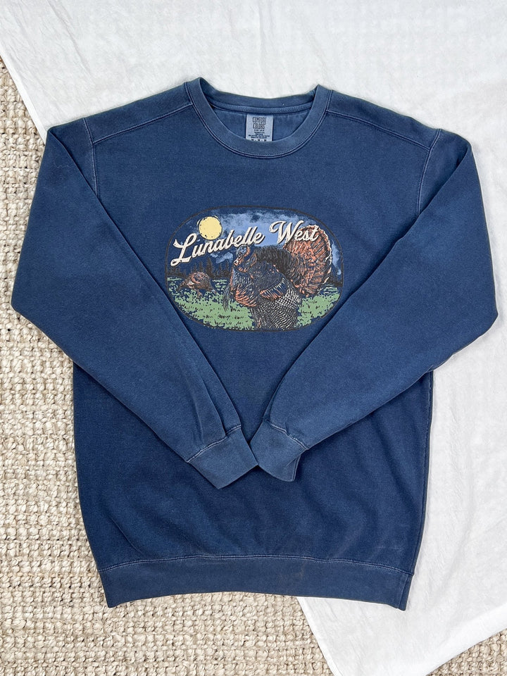 Turkey Call Crewneck - Lunabelle West