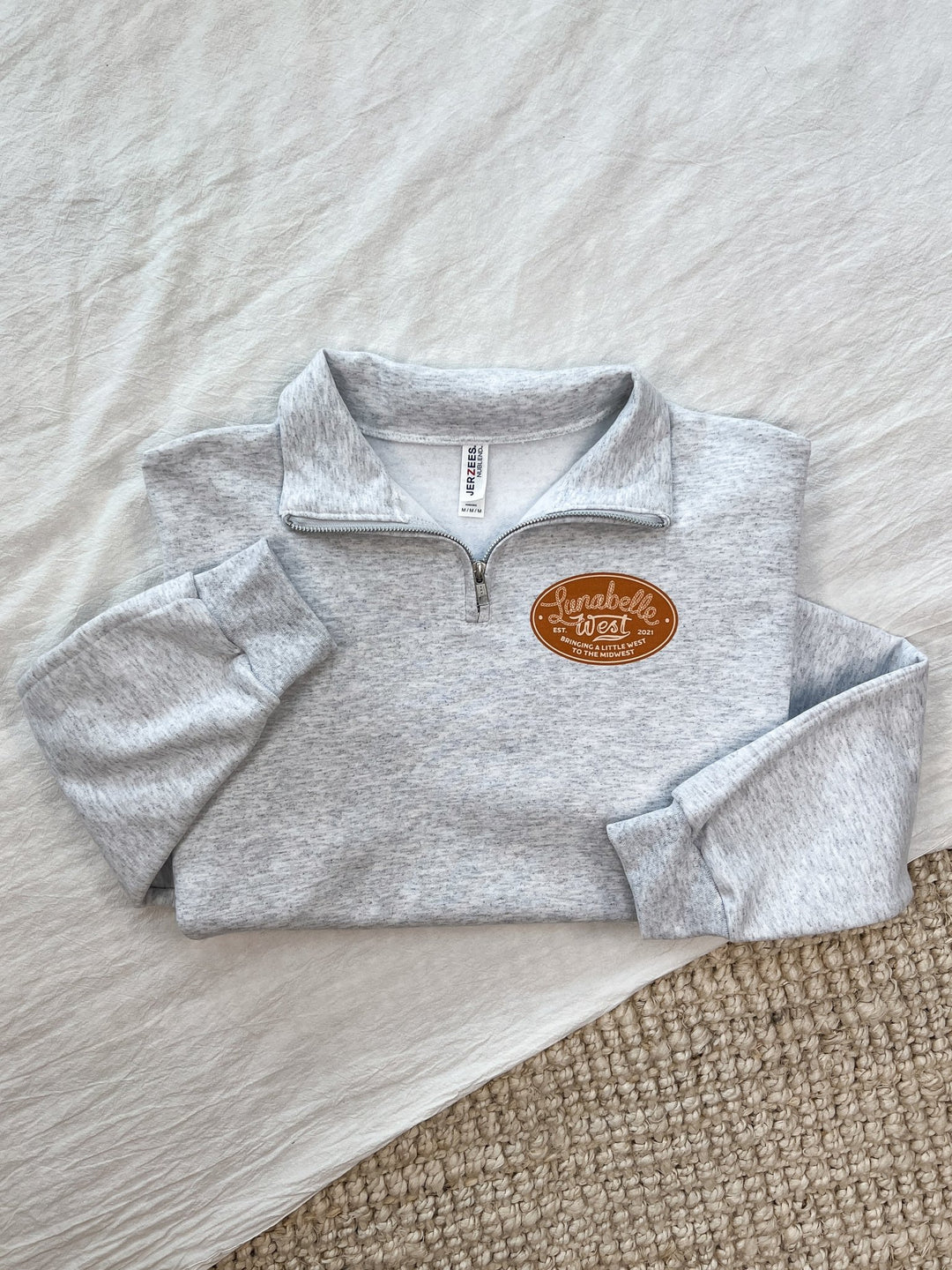 LW Logo Quarter Zip - Lunabelle West