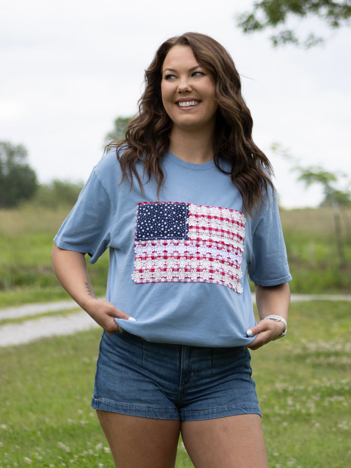 Star Spangled Applique Tee