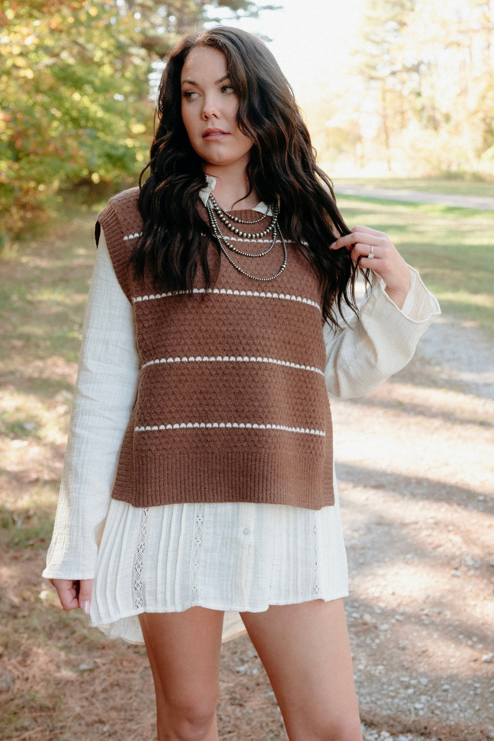 Fallbrook Sweater Vest - Lunabelle West