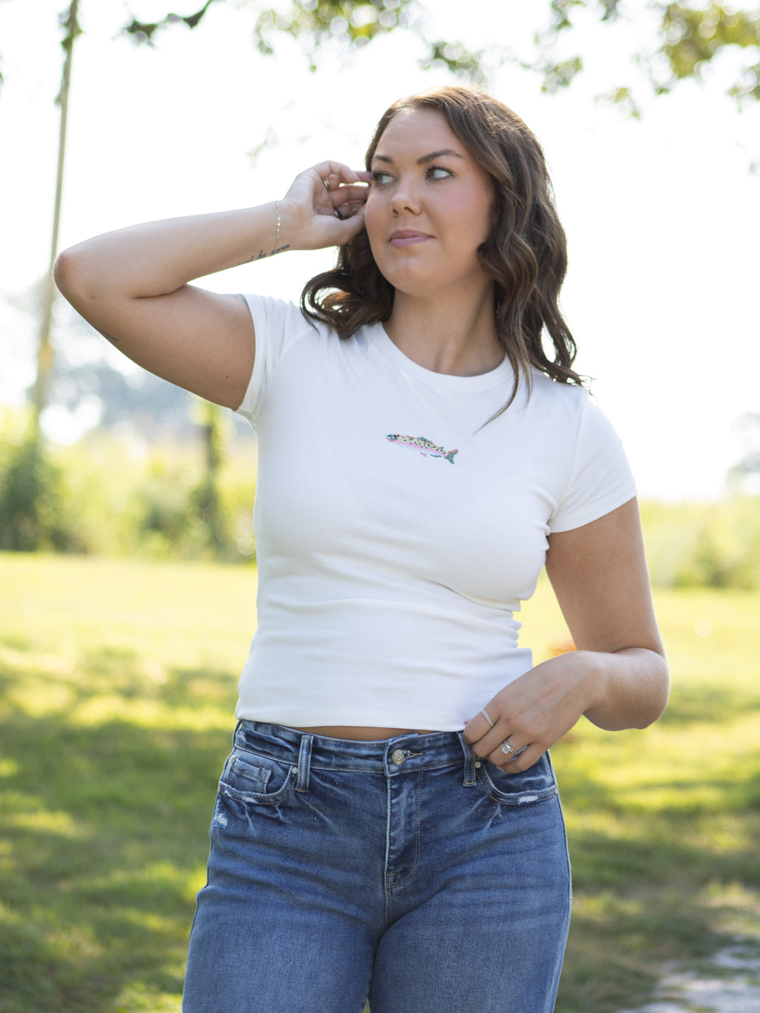 Lucky Catch Baby Tee