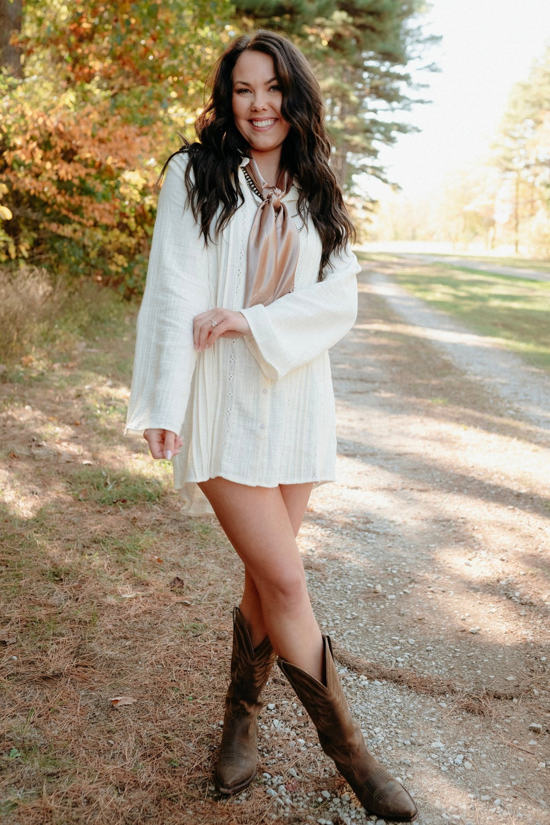 Hampstead Shirt Dress - Lunabelle West