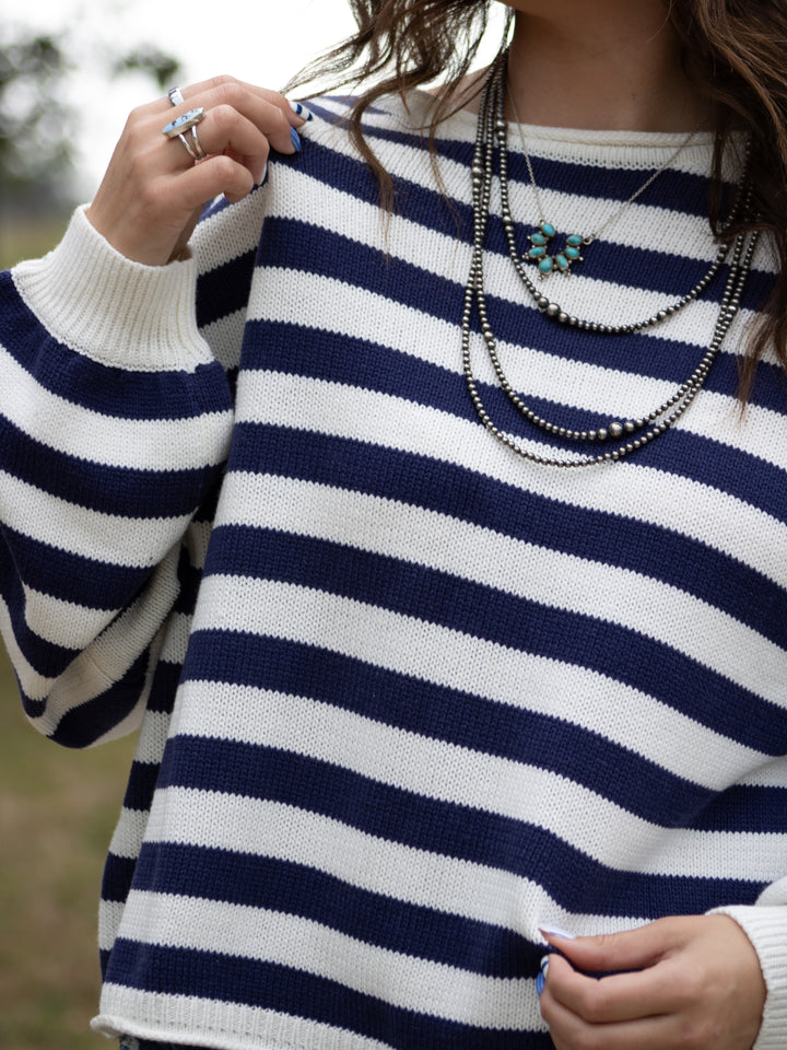 Shoreline Striped Sweater
